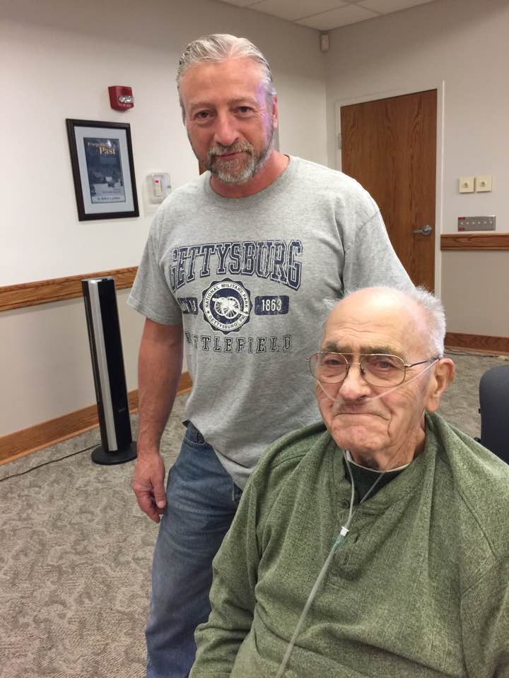 CarolJohn.93145049_std Jim Koepfinger and John Kennedy, the author of the story about the Oil Wells in Moon Township!