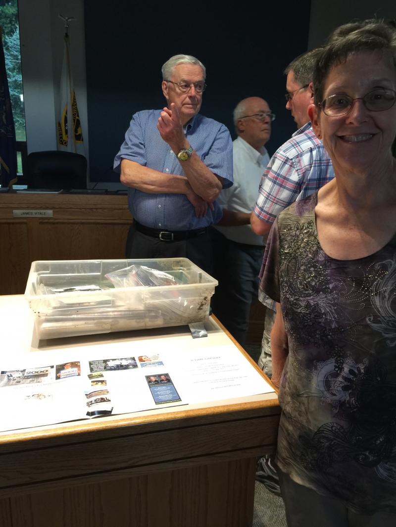 WH20.230123325_std This former Duquesne University Librarian, Jennifer, was the person responsible for digging up and finding the TIME CAPSULE! There was a nice story about her in one of the local magazines too.!